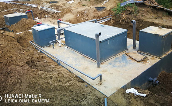 地埋式污水處理設(shè)備安裝
