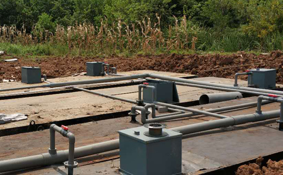 地埋式污水處理設(shè)備使用現(xiàn)場