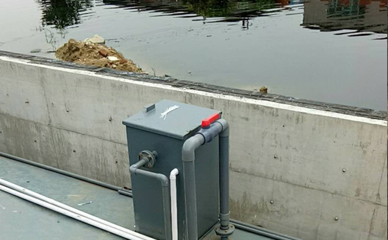 地埋式污水處理設(shè)備使用現(xiàn)場圖