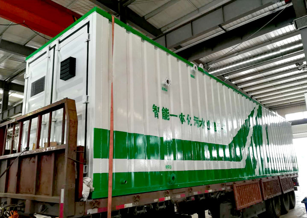 一站式一體化污水處理設備發(fā)貨圖